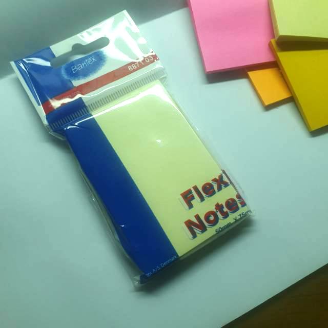 

BANTEX STICKY NOTES YELLOW (FLEXI NOTES)