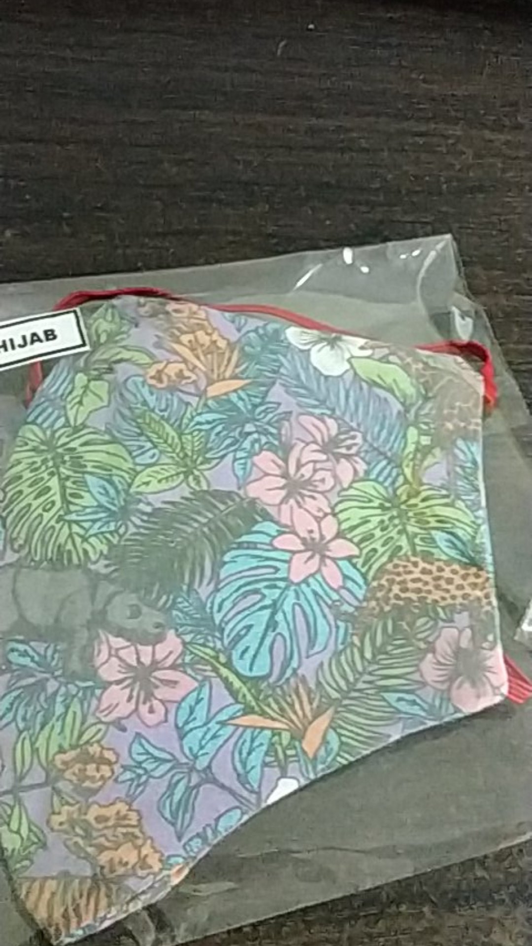 Masker Kain Limited Edition_masker Motif Unik Floral_masker Ibu Dan Anak_masker Hijab Dan Non Hijab