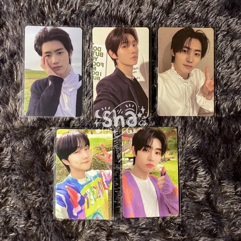 sunghoon pob ums d:a no yet jungwon sg22 enhypen photocard