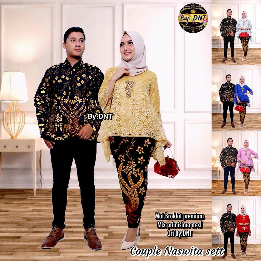 30+ Trend Terbaru Kebaya Brokat Couple Shopee