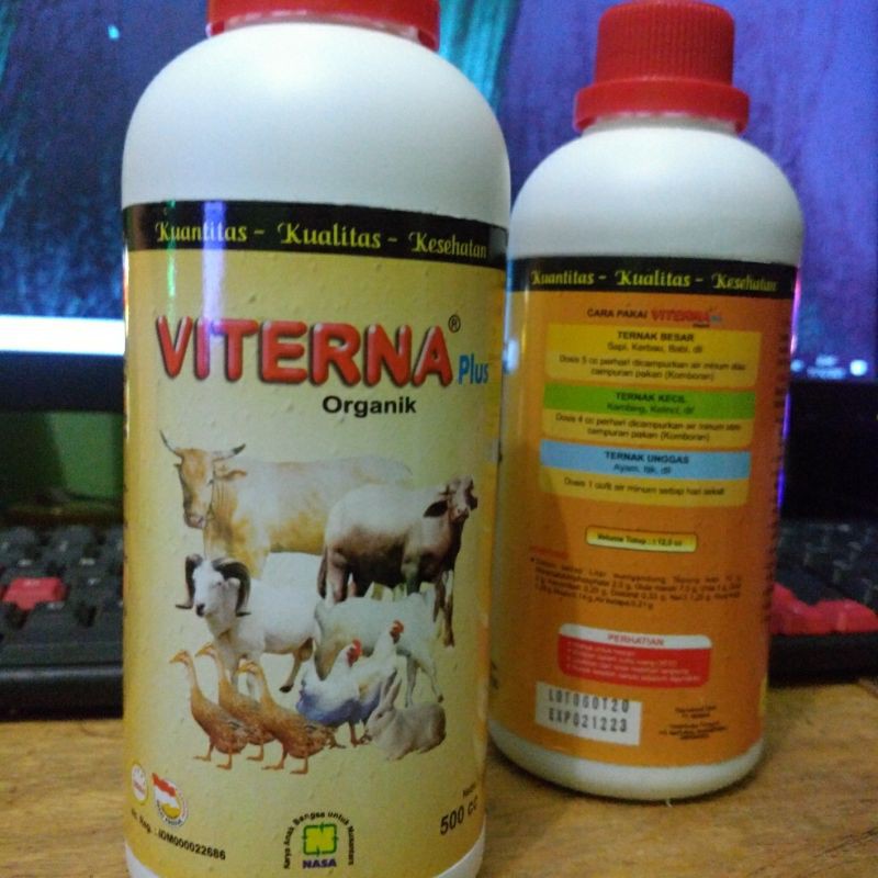 Viterna Nasa 500cc Vitamin Ternak dan Ikan