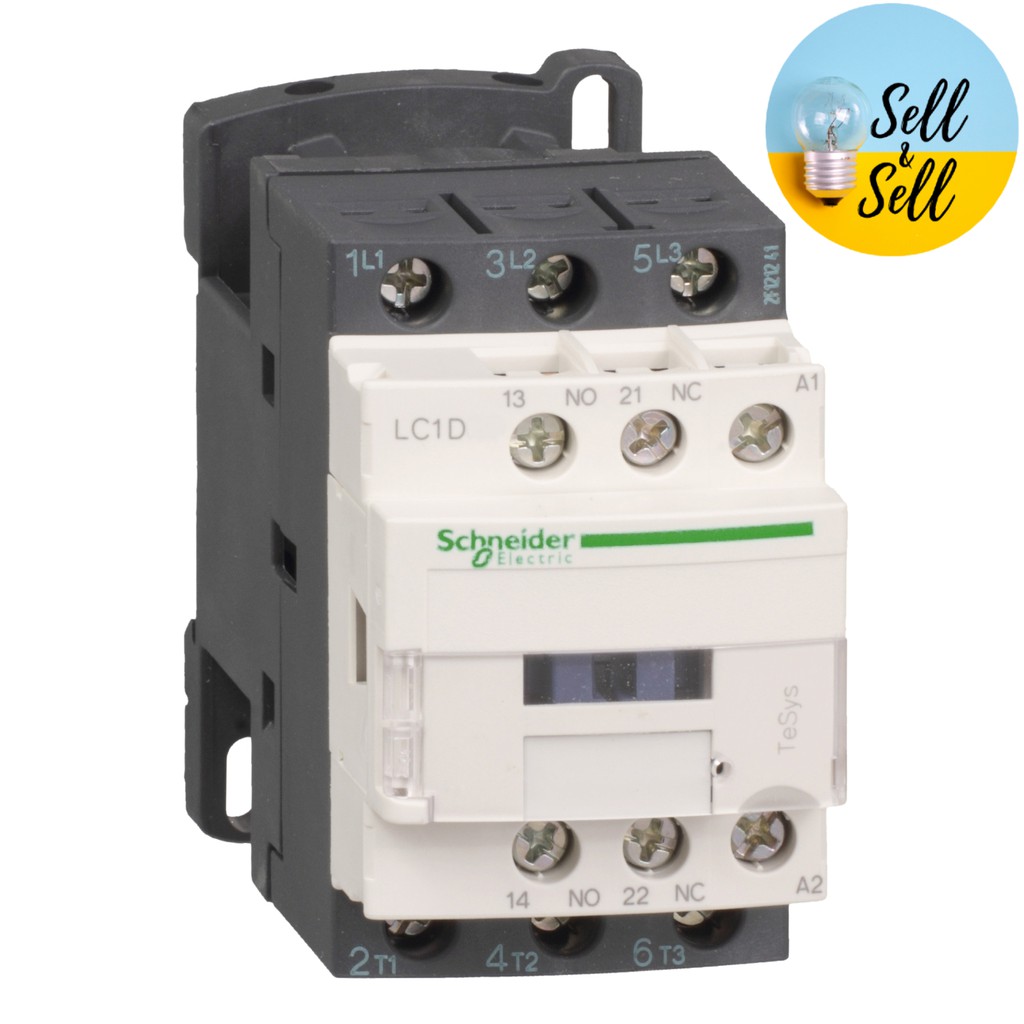Jual Contactor Schneider LC1D32 (M7) Koil AC / Kontaktor Schneider 3 ...