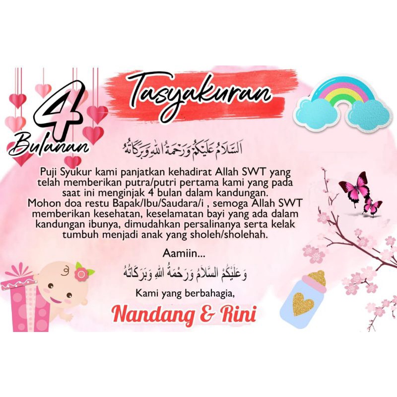 

STIKER TASYAKURAN MOTIF PINK HARGA PER PCS