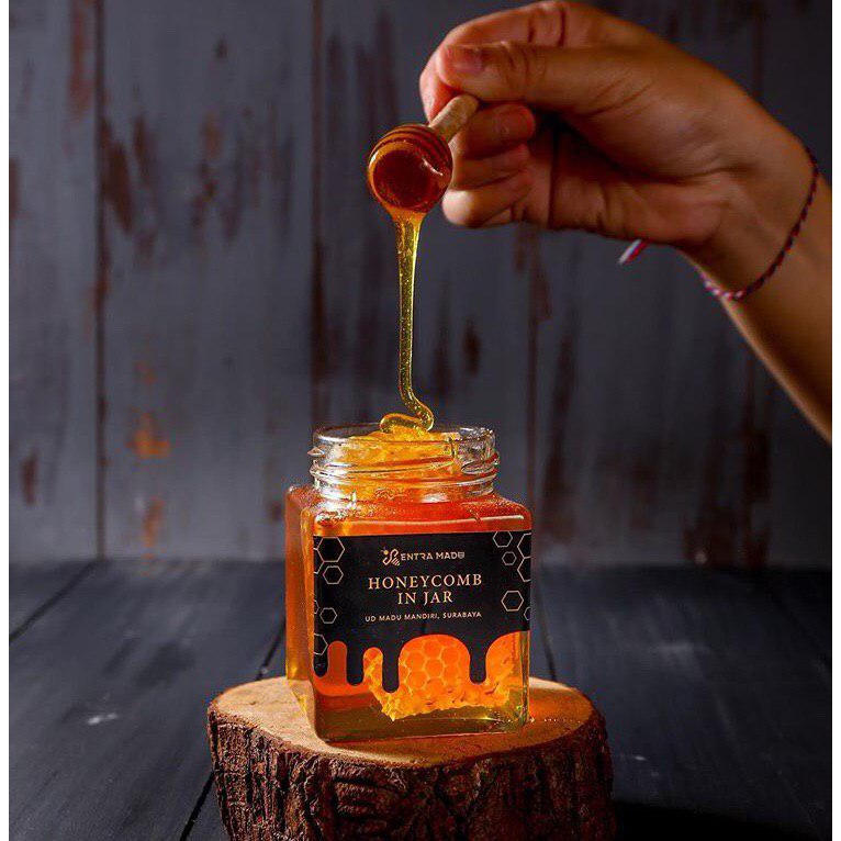 Honeycomb in Jar - Sentra Madu Makassar