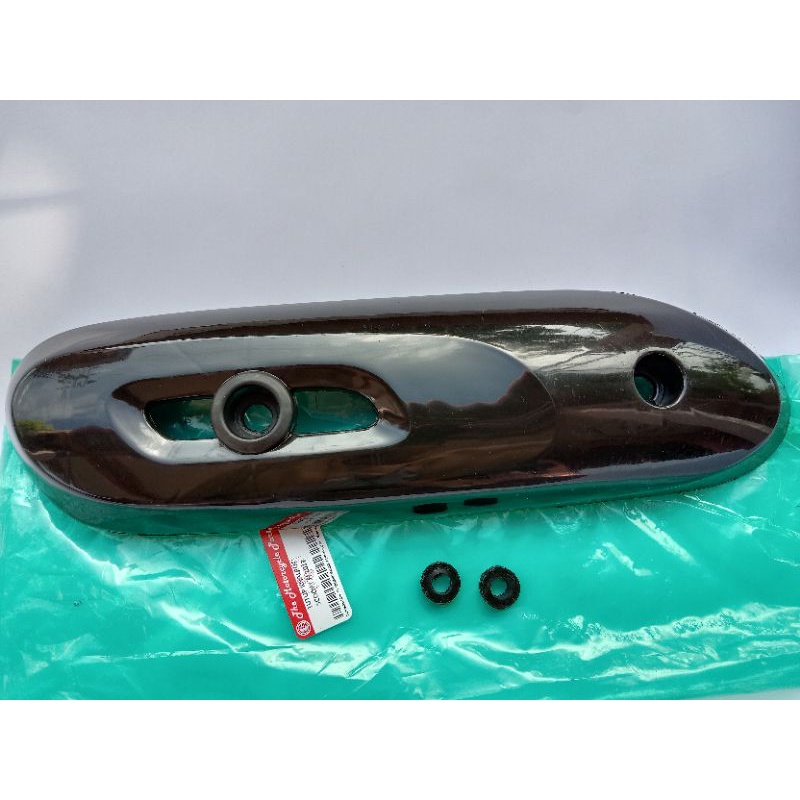 Pelindung Knalpot Scoopy Fi Tahun 2017 2018 2019 Cover Tameng Tutup Knalpot