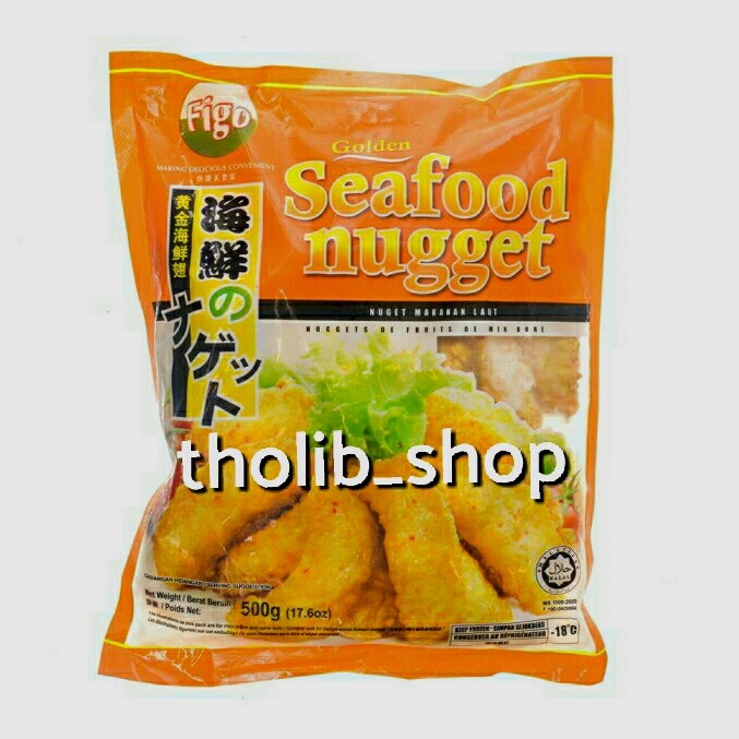 

Figo golden seafood nugget 500 gr
