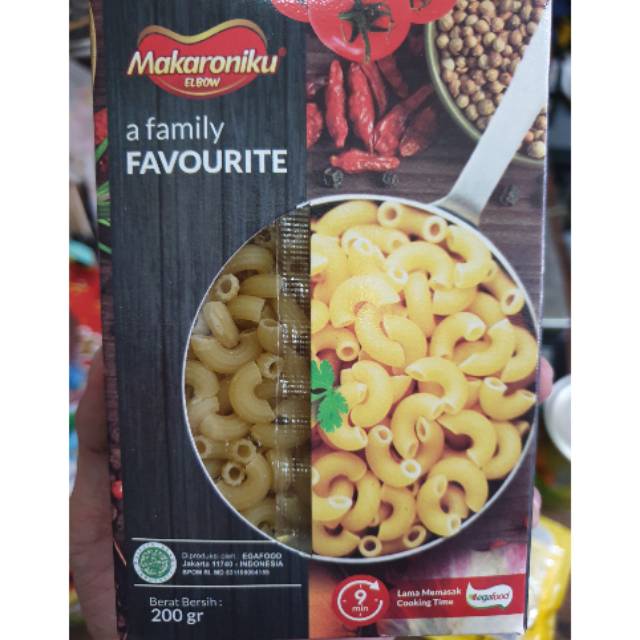 

Makaroni merk makaroniku 200gr