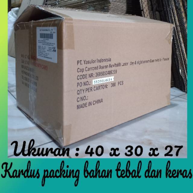 

Kardus/kardus packing/kardus bekas(seken) kondisi 99%/bahan tebal dan keras