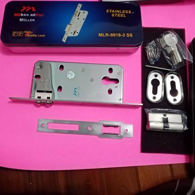 Kunci pintu Muller Ori, kunci pintu Asli bukan KW