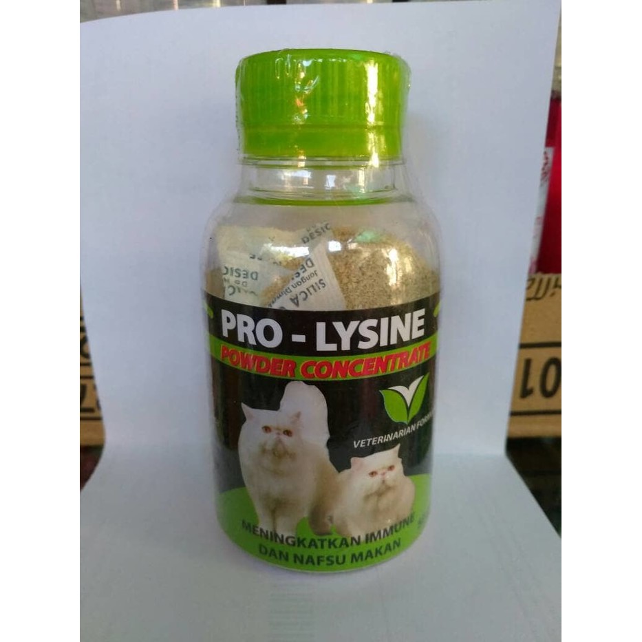 Jual VITAMIN PENINGKAT IMUN DAN NAFSU MAKAN UNTU KUCING PRO LYSINE 50