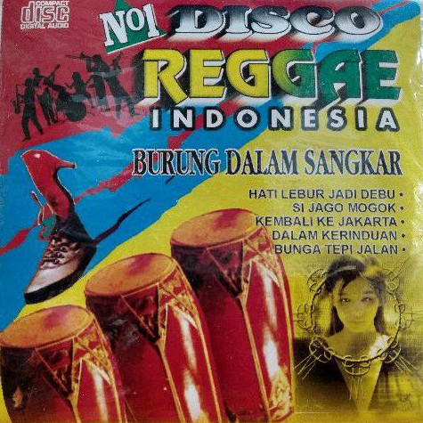 CD Musik No 1 Disco Reggae Indonesia Cover Version