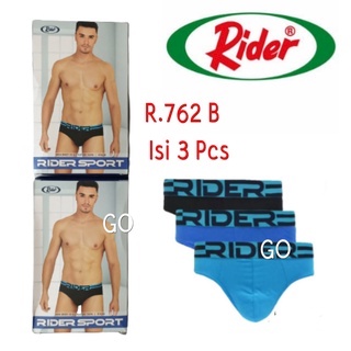 sogo Celana Dalam Pria Rider Sport R762B1,R761B,R785B Isi 3pcs BOX 3in 1 CD Rider Murah Best Seller