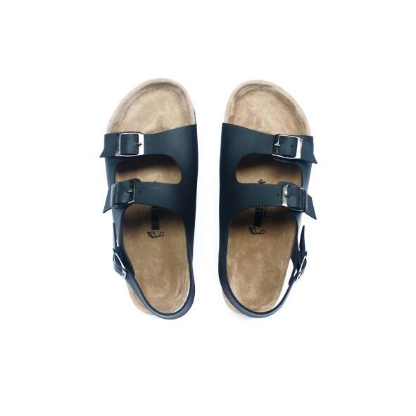Sandal Milano Hitam Pria Sandal Tali Belakang Pria Birken