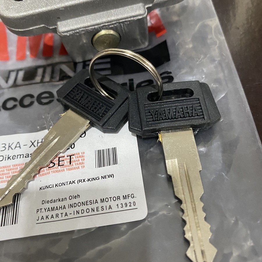 ONLY 3KA KUNCI KONTAK KEYSET KEY SET YAMAHA MOTOR RXKING RX-KING RXK OLD LAMA NEW BARU TANGKI-2