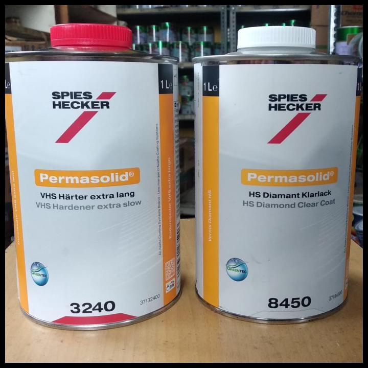 Clear Coat Spies Hecker Hs Diamond 8450. 1L Clear. 0,3L Hardener