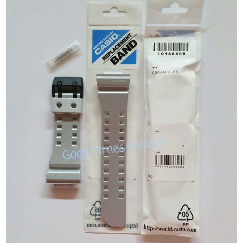 STRAP G-SHOCK GBA-400-8B GBA 400 Casio Original