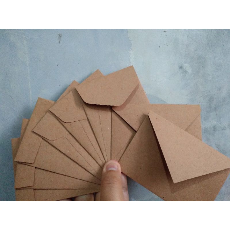 

Amplop Kraft 125gr 7x10cm coklat vintage