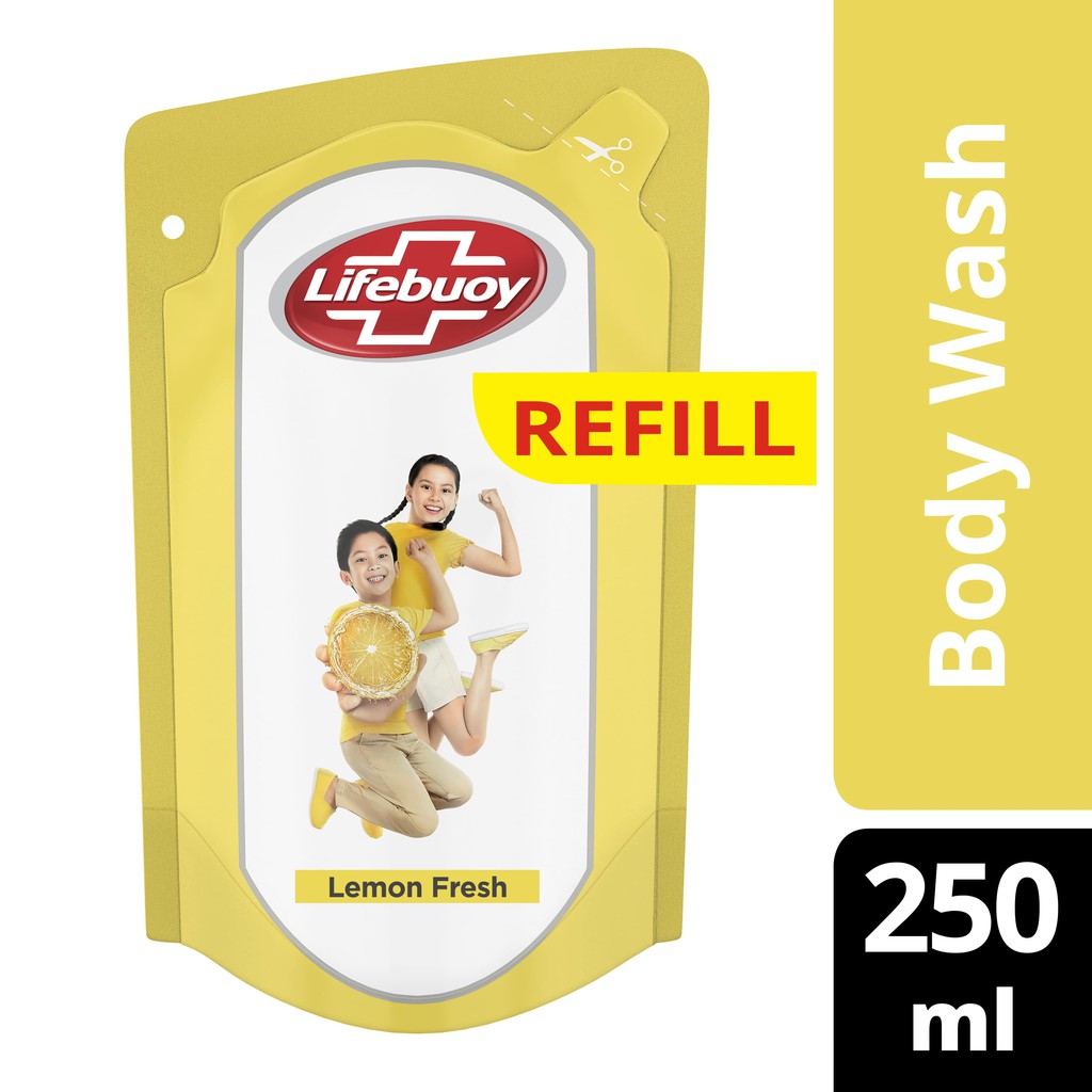 Jual Lifebuoy Antibacterial Body Wash Lemon Fresh 250 ml Indonesia