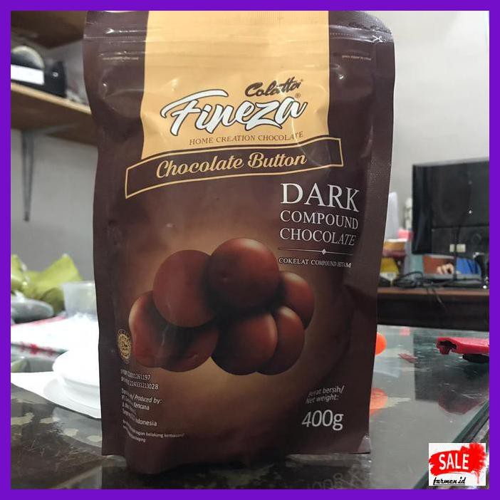 

RETLEMCOKLAT- COLATTA FINEZA CHOCOLATE BUTTON 400GR -ASLII.