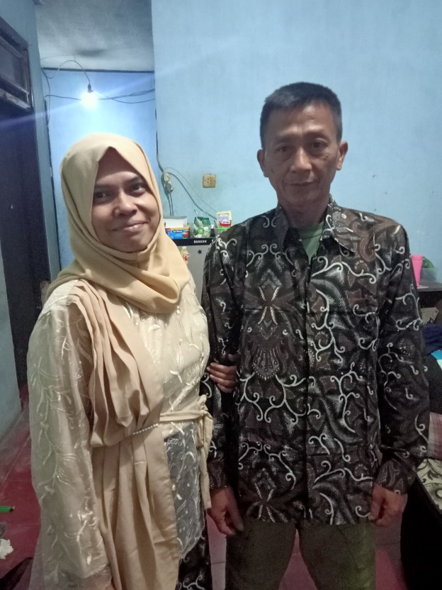 Couple Batik Bruklat 3d //set Couple Amalia Brown // Soegiharto.grosir