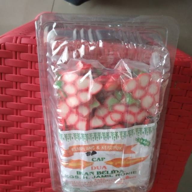 KEMPLANG ANGGUR MENTAH IKAN BELIDA ASLI PALEMBANG BERAT 500 GRAM