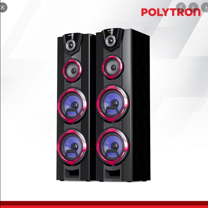 POLYTRON SPEAKER AUDIO PAS 8F28 PAS8F28 USB BLUETOOTH SUPER BASS