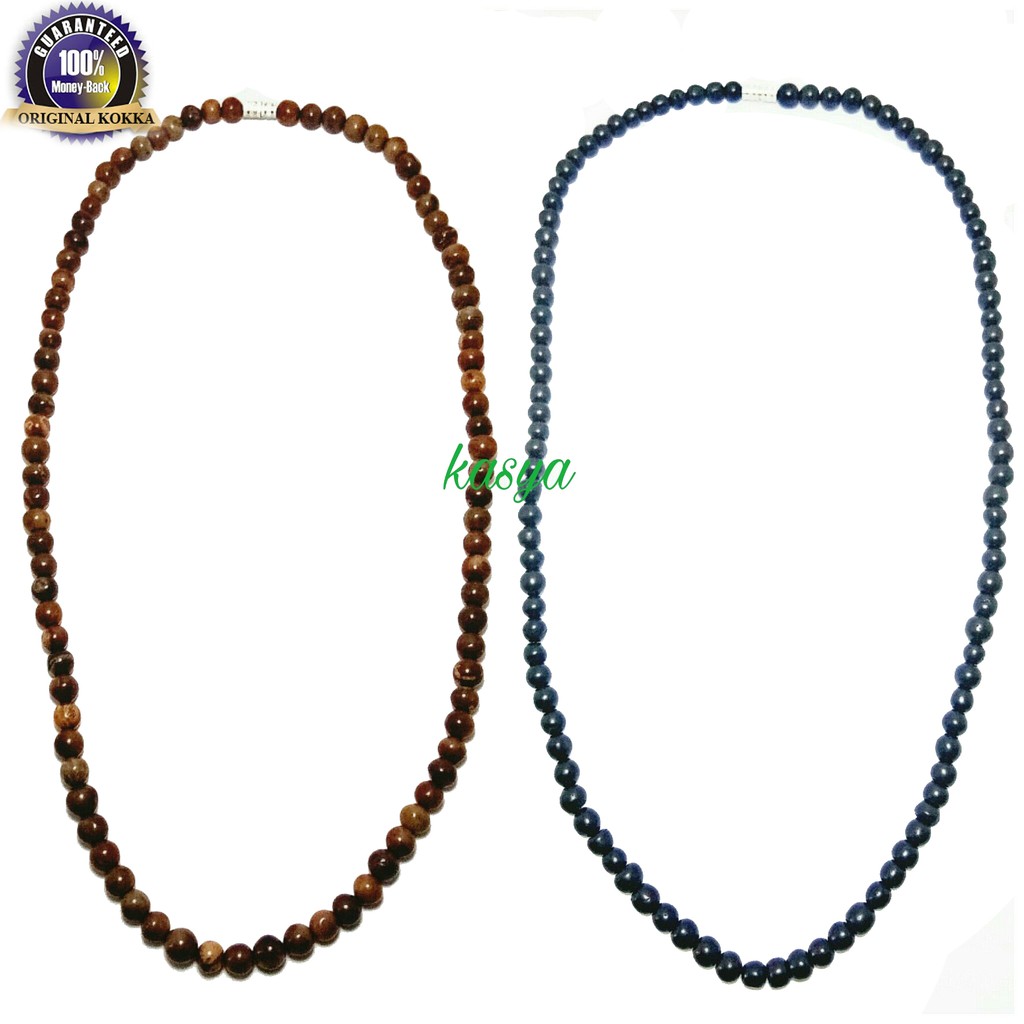 KL8576 Fashion Kalung kayu kokka Polos - koka - kokah - kauka