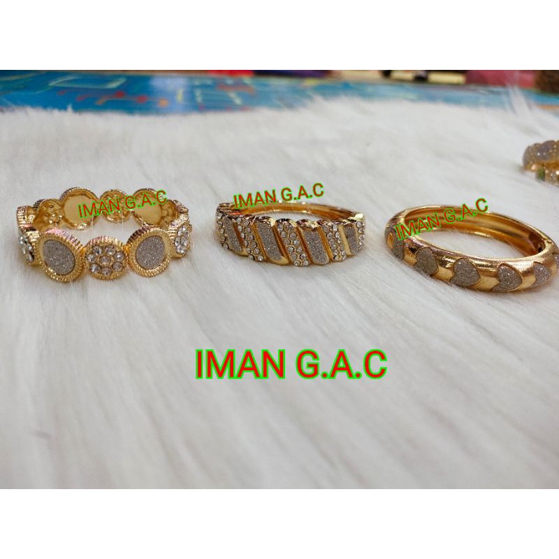 gelang india anak/gelang keroncong anak warna emas/gelang bangle/aksesoris gelang india permata