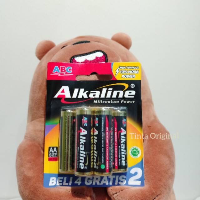 Baterai/Battery/Batere ABC Alkaline AA isi 6 pcs 1.5V