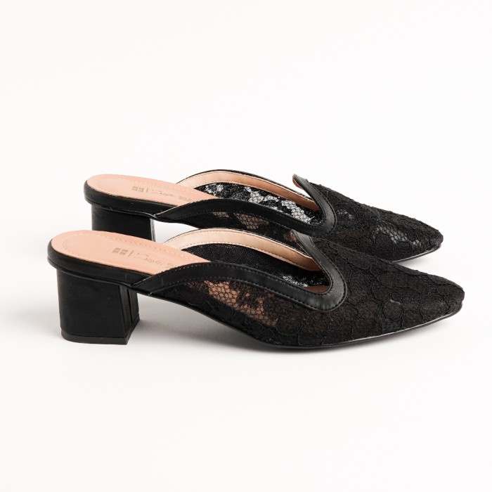 sandal bustong wanita pesta big size 41 42 43 44 45 / sepatu sandal heels cewek formal / sandal selo