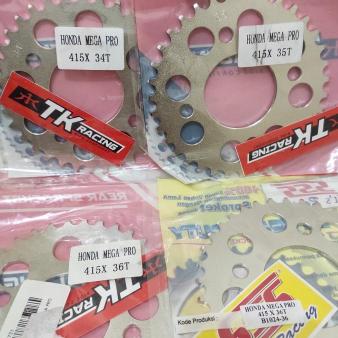 Gear Belakang SSS 415 36 37 38 39GL Megapro Tiger CB150R CBR150 Limited Edition