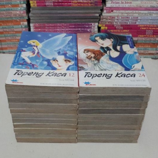 komik  Topeng Kaca deluxe vol.1-24 kurang nomor 2.9.22   paket 21 buku
