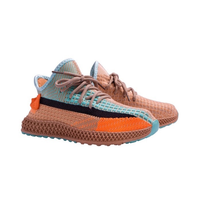 SS88 YZ SEPATU SNEAKERS WANITA / SEPATU ADIDAS / SEPATU SPORT - ORANGE - ORANGE, 36