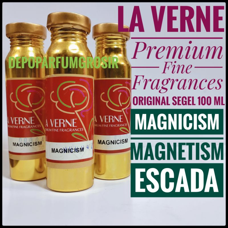 BIBIT PARFUM MURNI MAGNICISM (MAGNETISM) BY LAVERNE SEGEL
