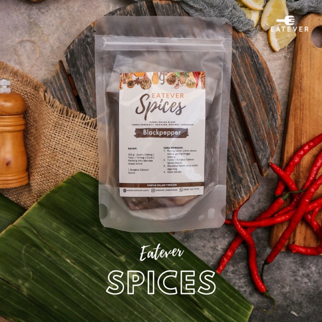 

Bumbu Blackpepper (250gr) - Eatever Spice !