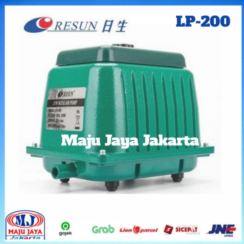 Pompa Aerator Resun LP 200 Air Pump Low Noise Resun LP-200 200Watt