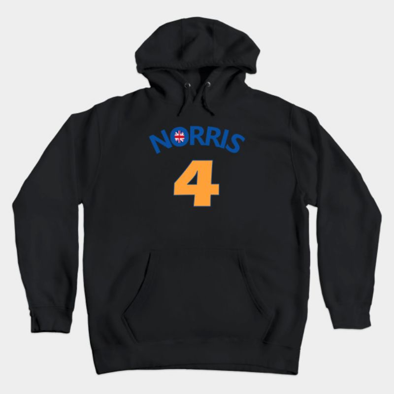Jaket Hoodie LANDO NORRIS 4 Pria Wanita Custom Distro Polos Tebal