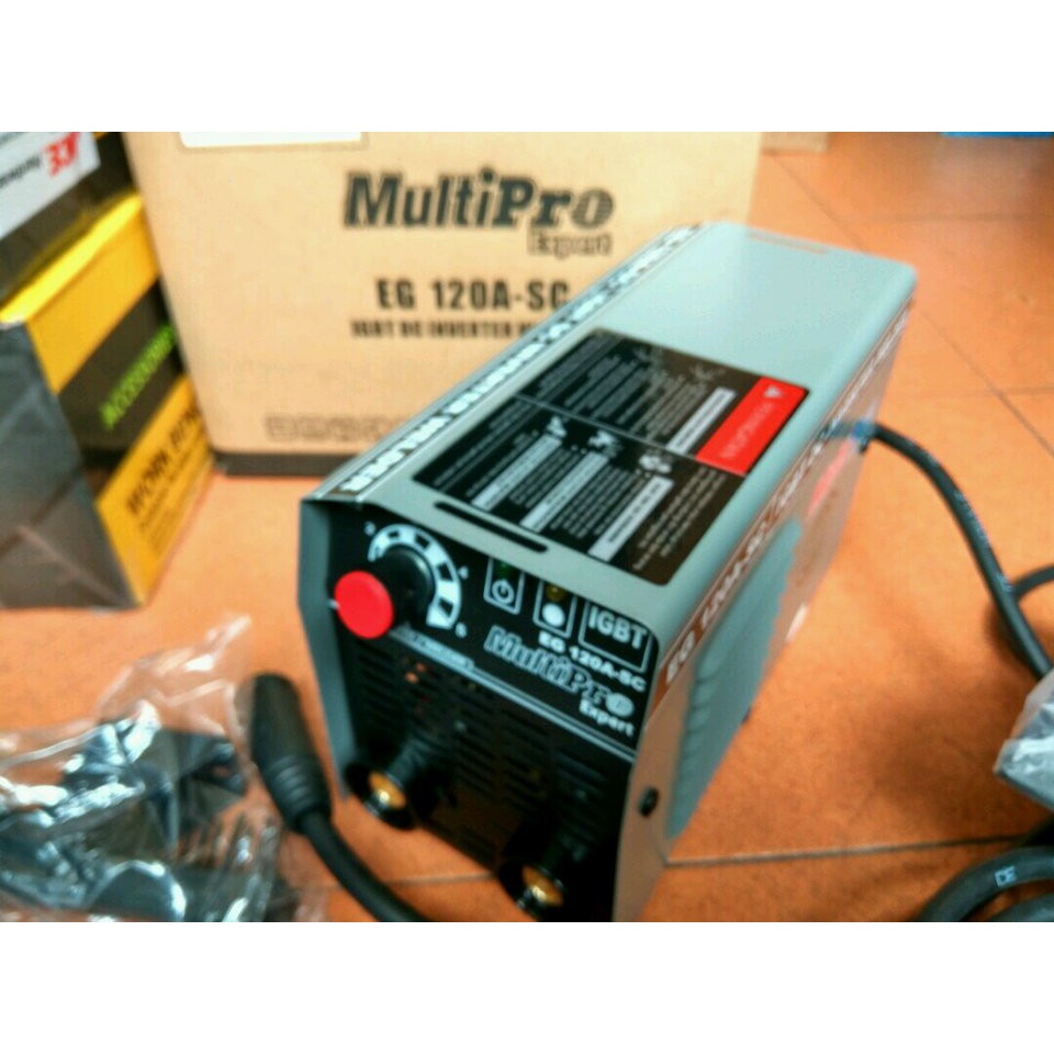 multipro EG 120A SC Expert mesin  las  120A watt  kecil  450w 