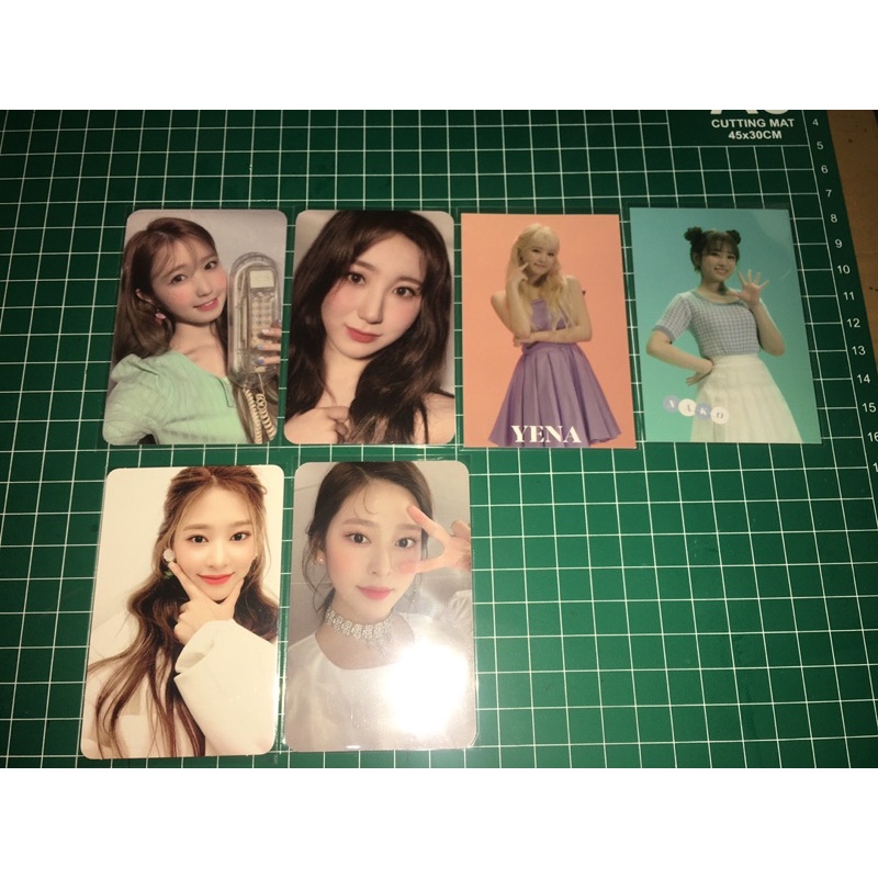 Izone pc minju nako hitomi yena chaeyeon photocard oneric diary