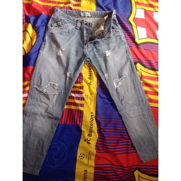 Celana jeans Lois ripped original thrift second