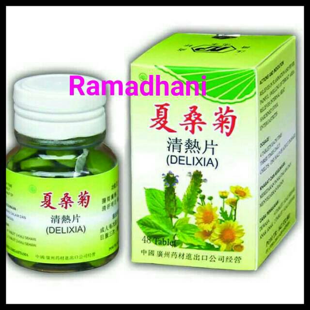 Delixia obat sakit tenggorokan Herbal China