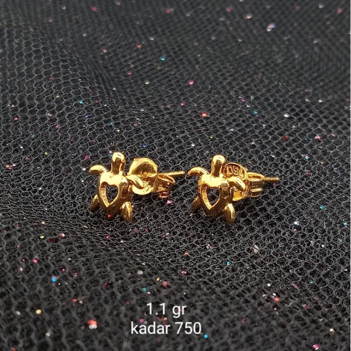 Anting Emas 17K - 1.1 gr Kadar 750 - TMS100000003