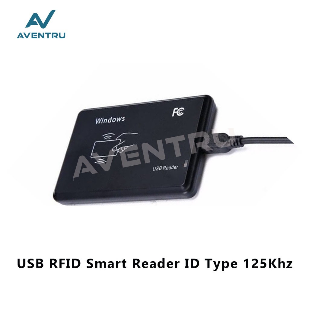 USB RFID Smart ID Reader Proximity Sensor 125KHz Contactless