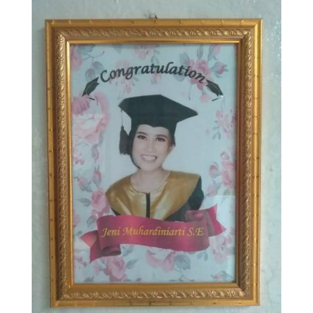 Kado wisuda/frame wisuda/graduation gift
