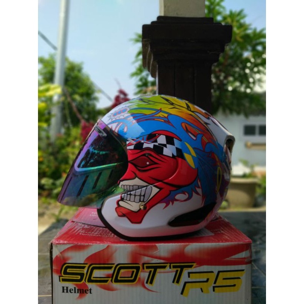 helm scott motif arai russel