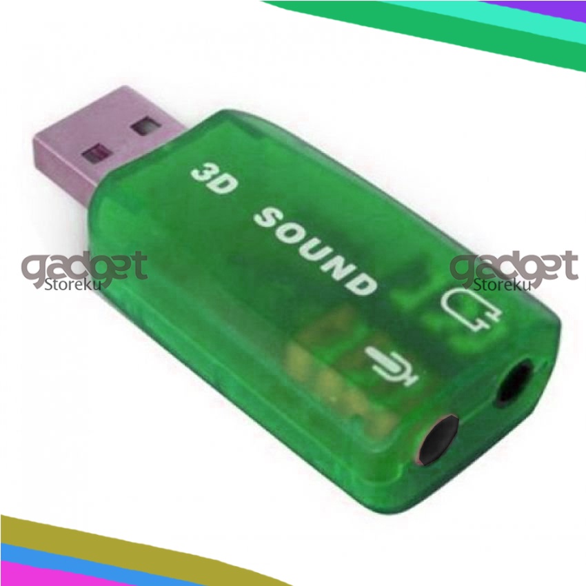 Sound Card Eksternal USB 5.1 Mono Channel AC3