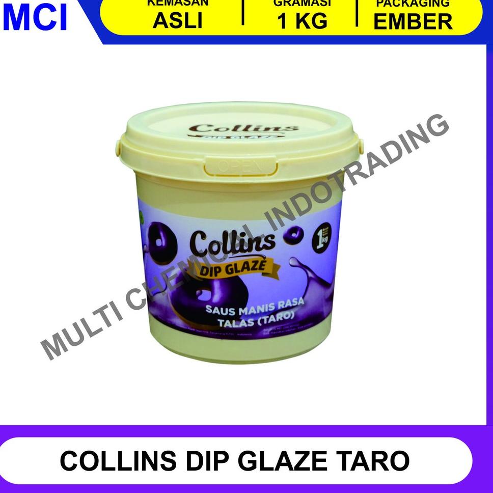 

Ready G07WL COLLINS DIP GLAZE 1 KG - TOPPING DONAT PISANG NUGGET - TARO UBI UNGU 46 Pasti Murah