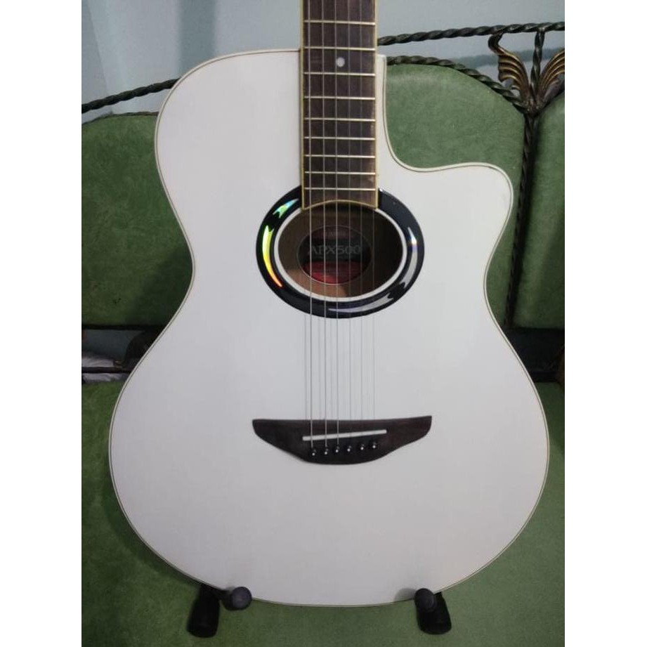 Gitar Akustik Yamaha Tipe Apx500 Putih Murah Jakarta Ajib
