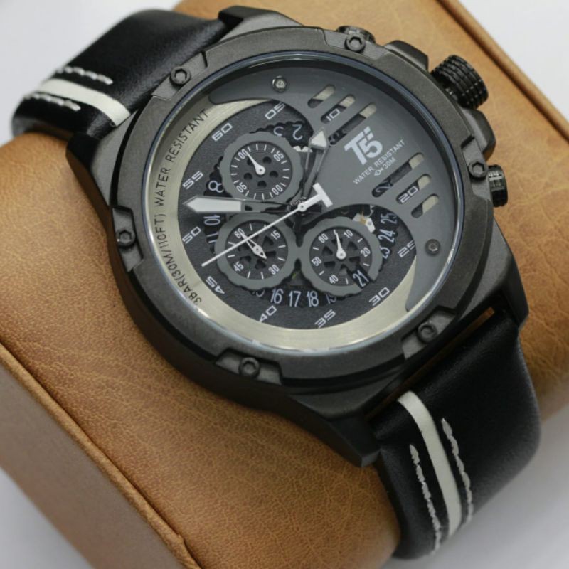 T5 H3585 original jam tangan pria T5 H 3585 sport