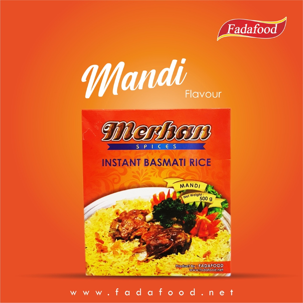 

Nasi Mandi Merhan dengan Beras Basmati